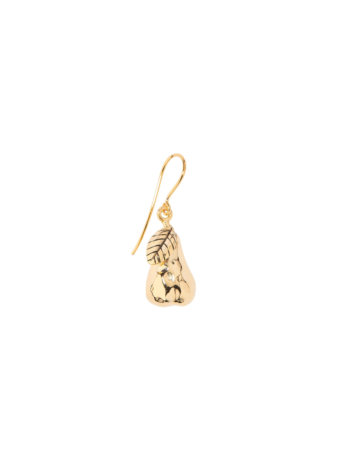 Boucle d'oreille unitaire Honolulu Dormeuse Araza Unite Pm  - Doré