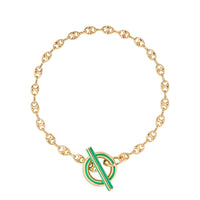 Collier Tarsila Collier Vert Tropical - Doré