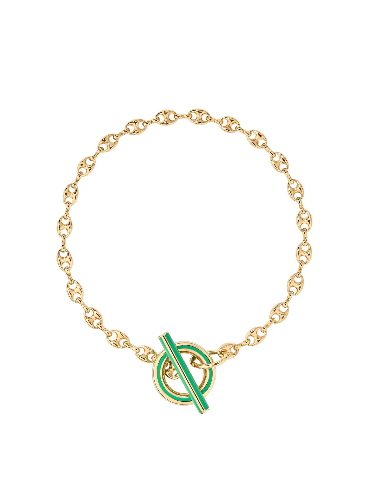 Collier Tarsila Collier Vert Tropical - Doré