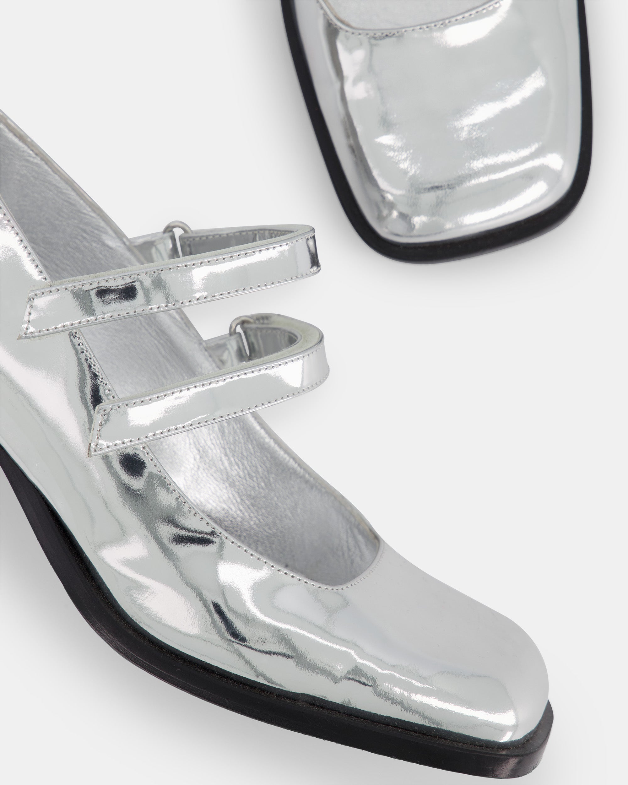 Bulla Bacara 50 pumps - Silver Specchio