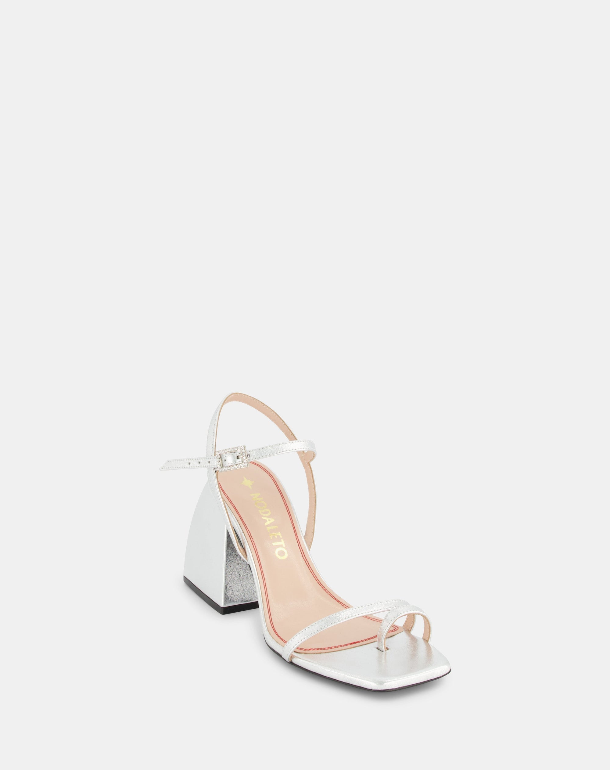 Sandales Bulla Sally 90 - Argent métallique