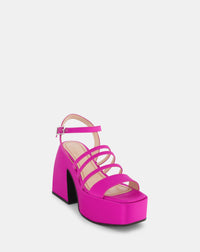 5 QTY DJV-140€-2/18 RELIQUAT Bulla Chibi 120 Shocking pink Satin
