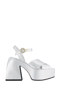 3 QTY DJV-190€-2/10 RELIQUAT Bulla Joni 120 Silver Metallic Nappa