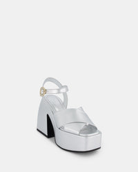 3 QTY DJV-190€-2/10 RELIQUAT Bulla Joni 120 Silver Metallic Nappa