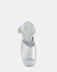 3 QTY DJV-190€-2/10 RELIQUAT Bulla Joni 120 Silver Metallic Nappa