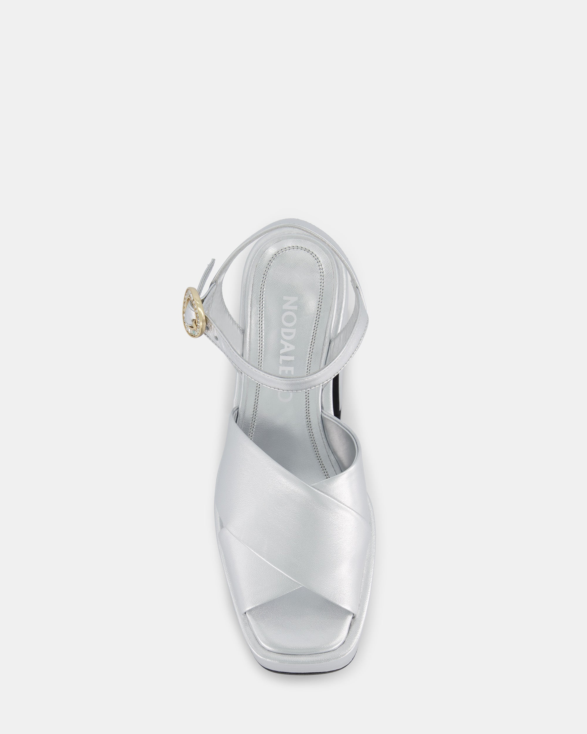 3 QTY DJV-190€-2/10 RELIQUAT Bulla Joni 120 Silver Metallic Nappa