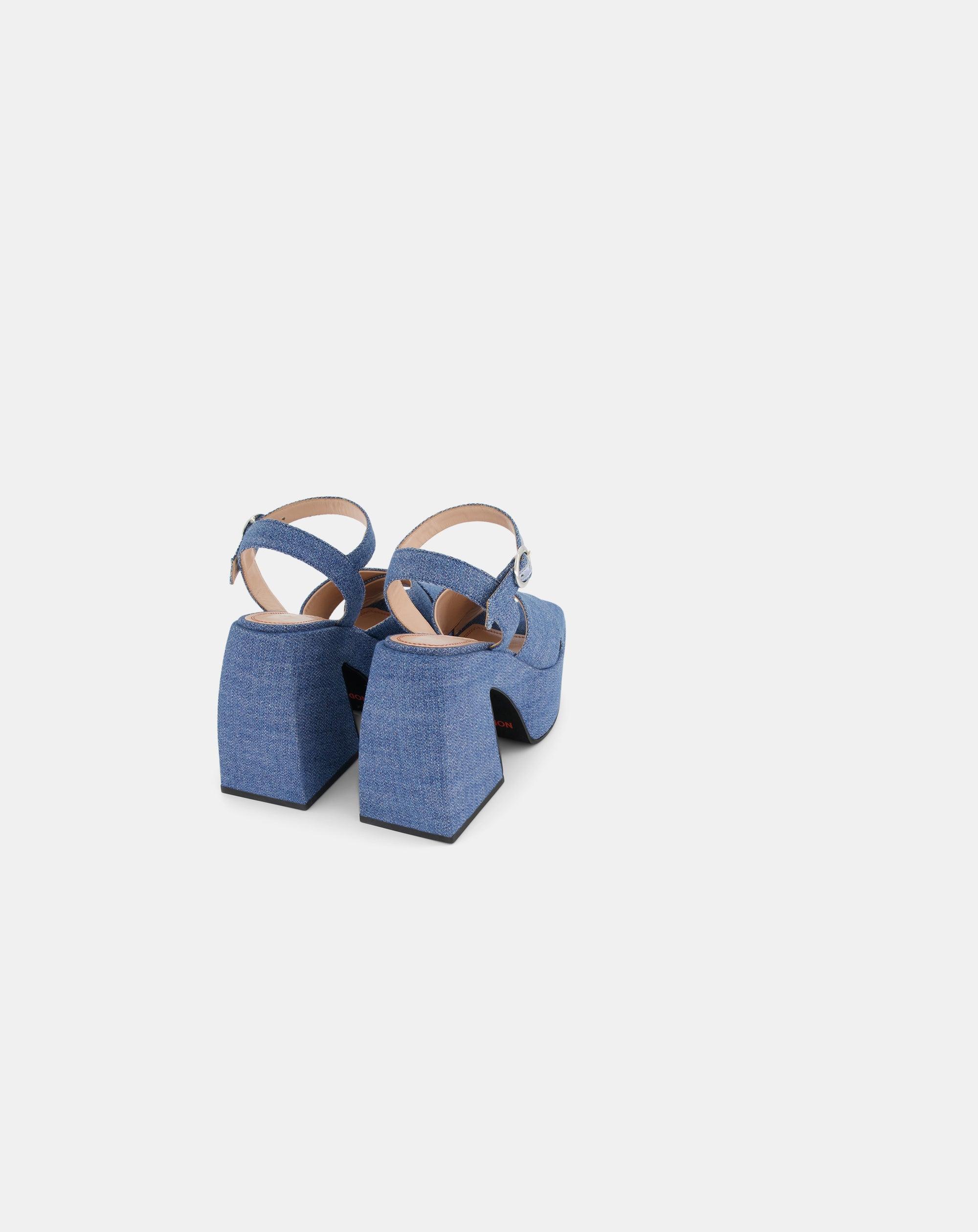 Bulla Joni 120 platforms - Sunlight denim