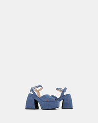 Bulla Joni 120 platforms - Sunlight denim