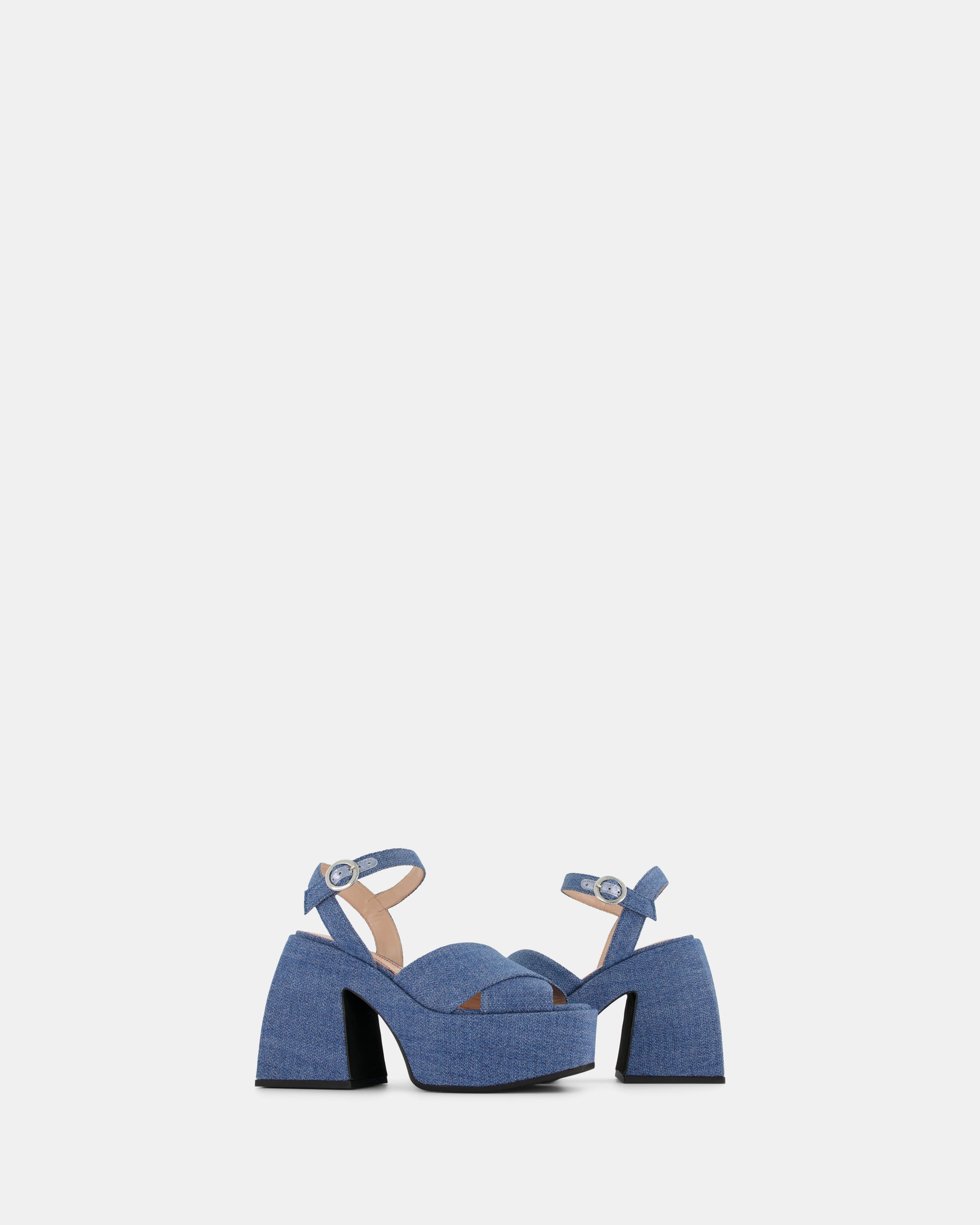 Bulla Joni 120 platforms - Sunlight denim