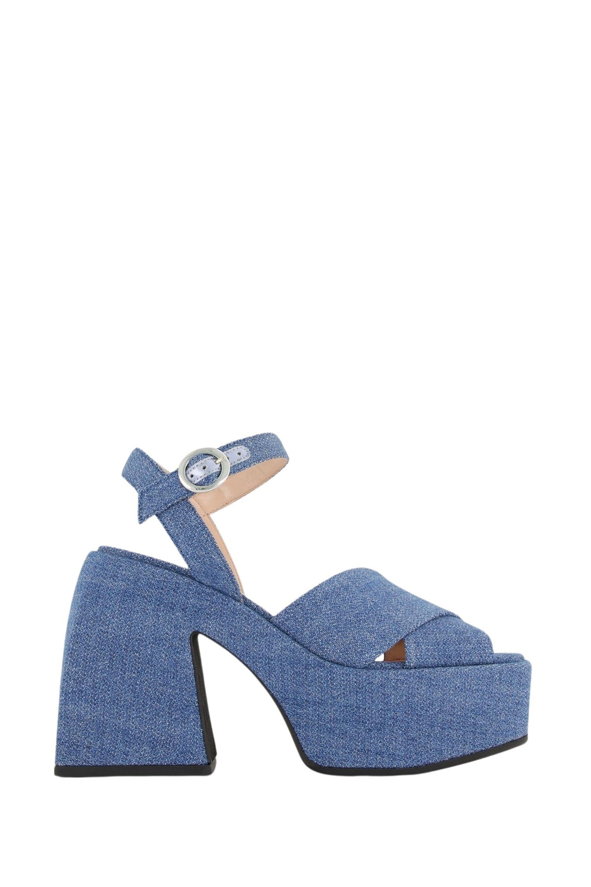 Bulla Joni 120 platforms - Sunlight denim