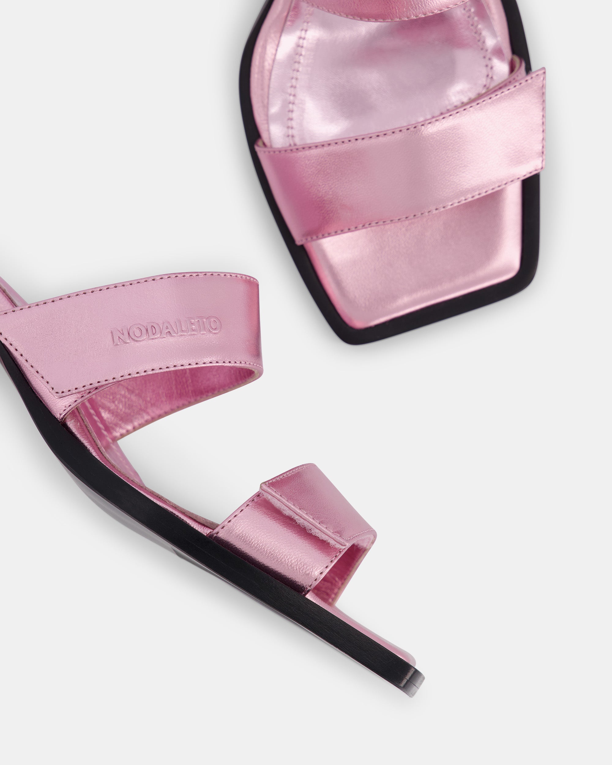 Plateformes Bulla SL 45 50 - Rose métallique