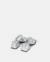 Plateformes Bulla SL 45 50 - Argent Specchio