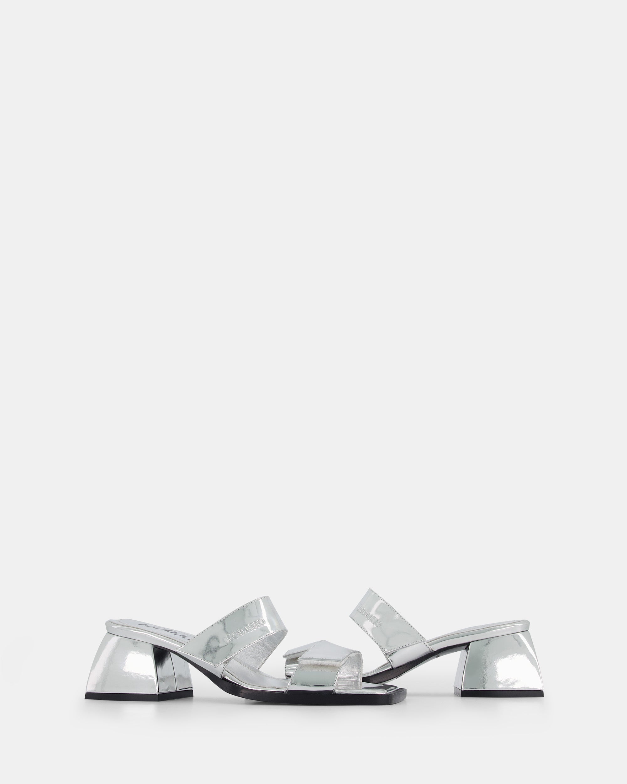 Plateformes Bulla SL 45 50 - Argent Specchio