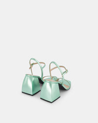 Bulla Sally 90 sandals - Lime metallic
