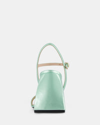 4 QTY DJV-190€-1/5 RELIQUAT Bulla Sally 90 Lime Metallic Nappa