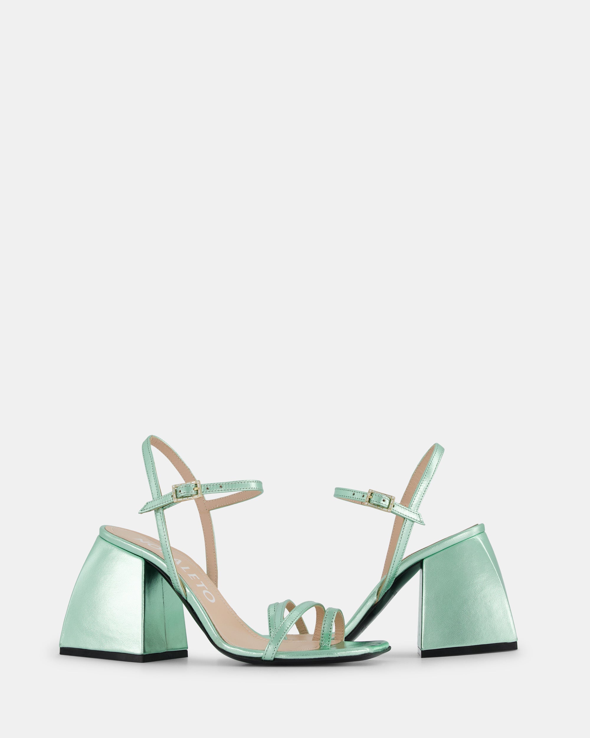 Bulla Sally 90 sandals - Lime metallic