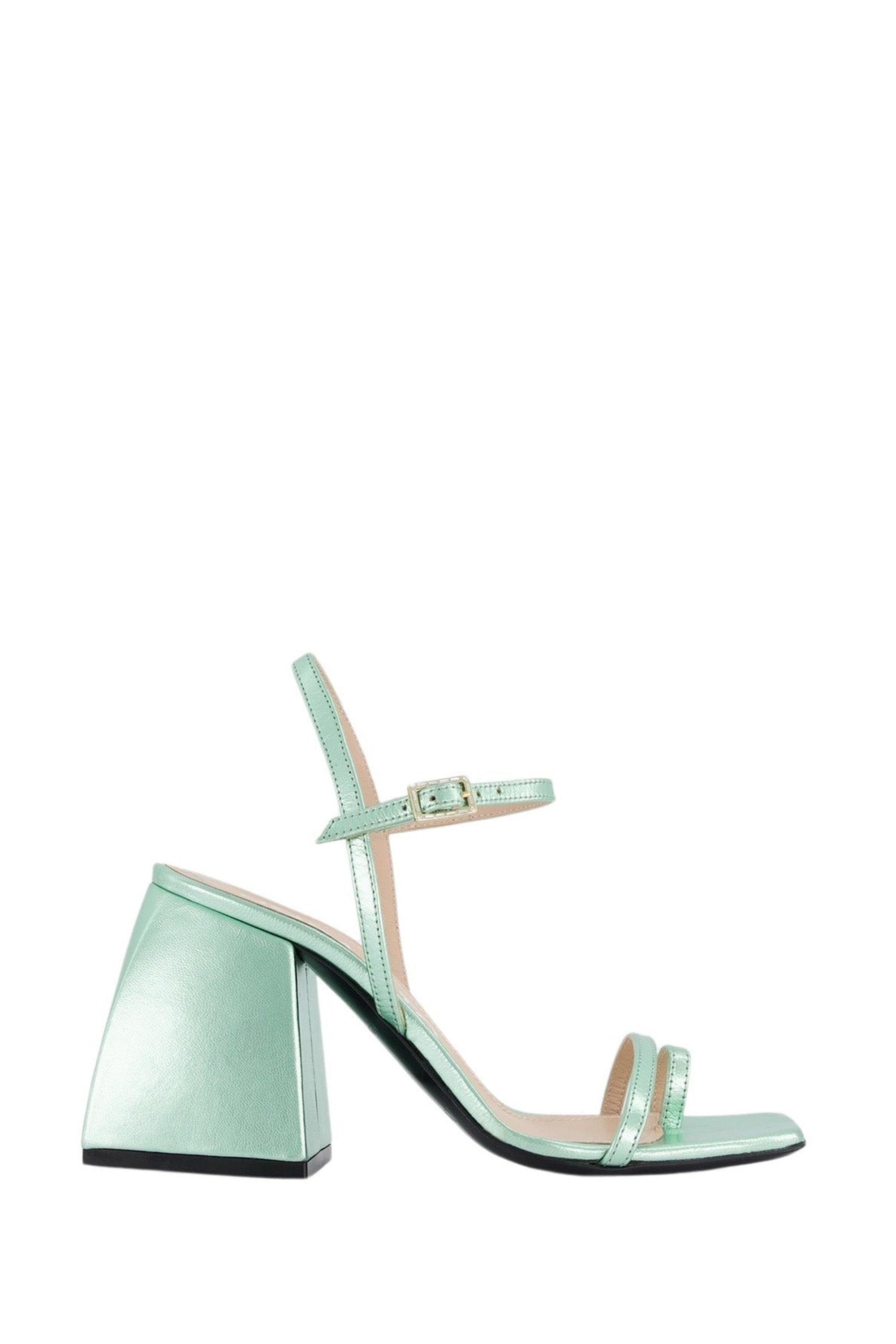 Bulla Sally 90 sandals - Lime metallic