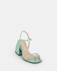 4 QTY DJV-190€-1/5 RELIQUAT Bulla Sally 90 Lime Metallic Nappa