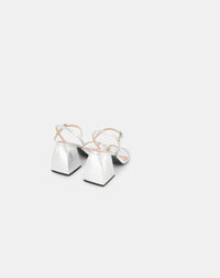 Sandales Bulla Sally 90 - Argent métallique
