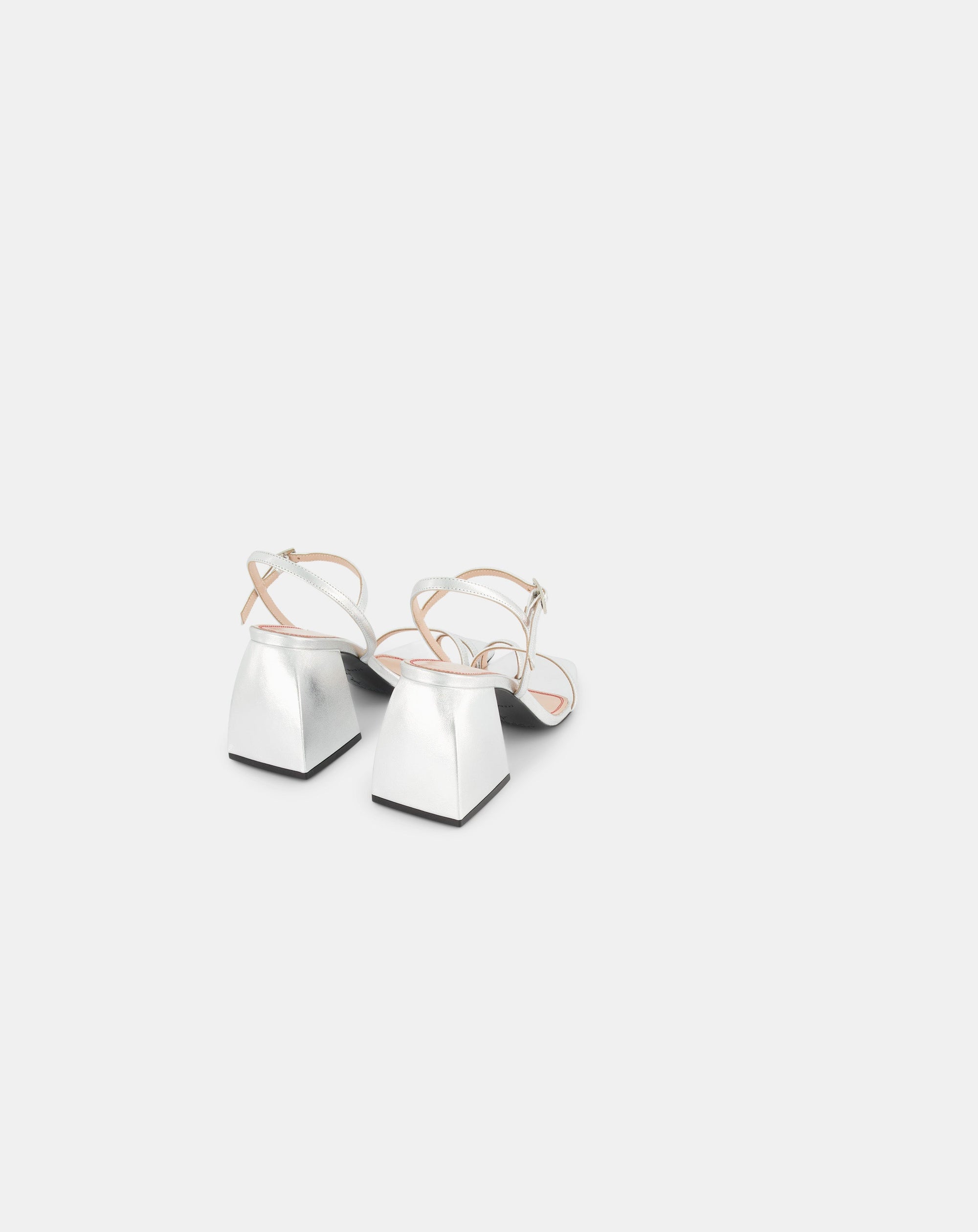 Sandales Bulla Sally 90 - Argent métallique