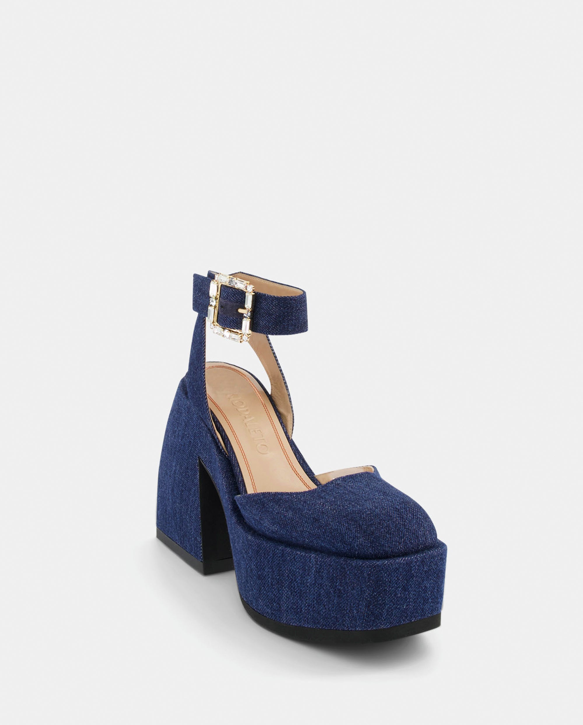 Bulla Sofia 120 platforms - Dark denim