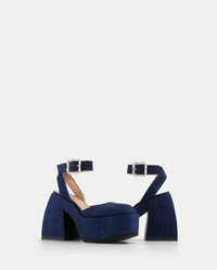 Bulla Sofia 120 platforms - Dark denim