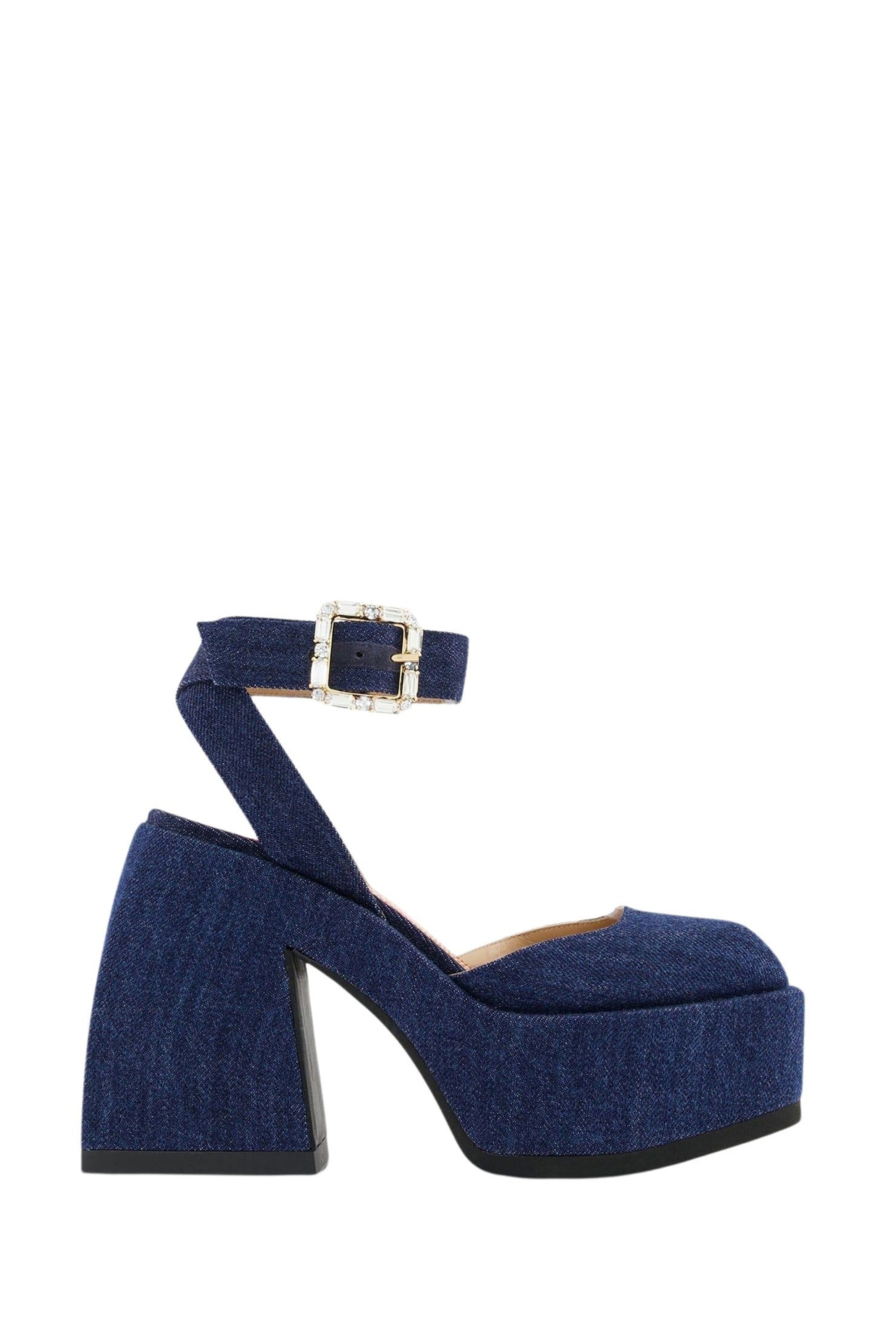 Bulla Sofia 120 platforms - Dark denim