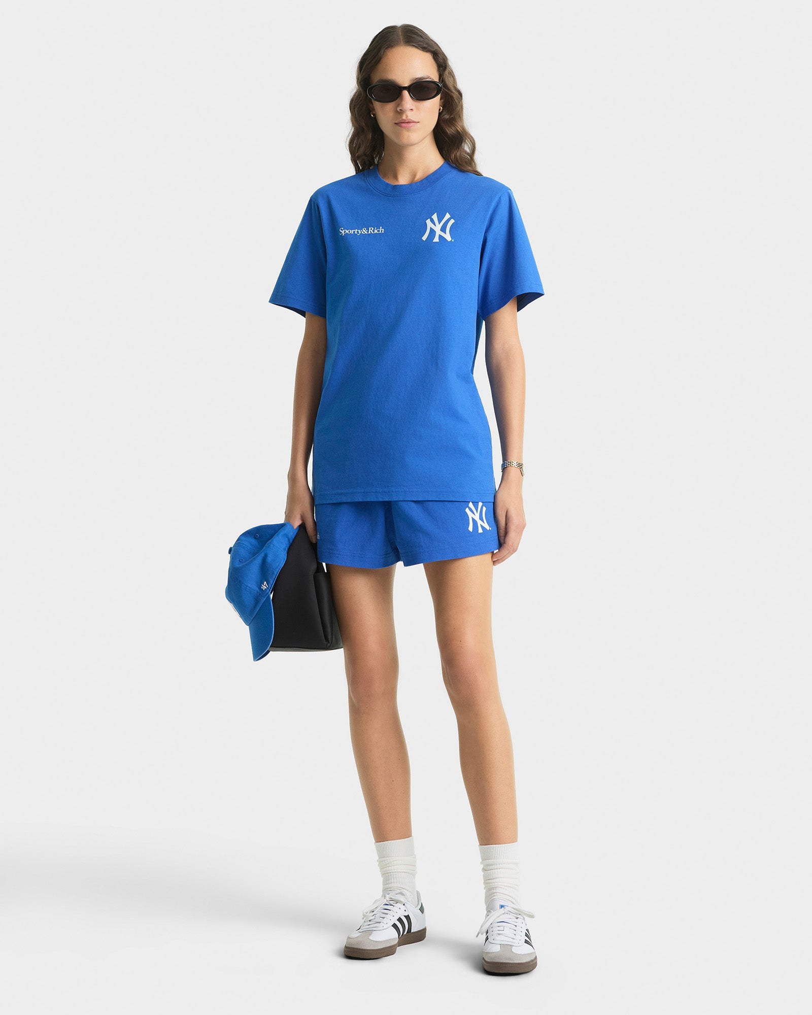 Slugger T-Shirt - Team Blue & White
