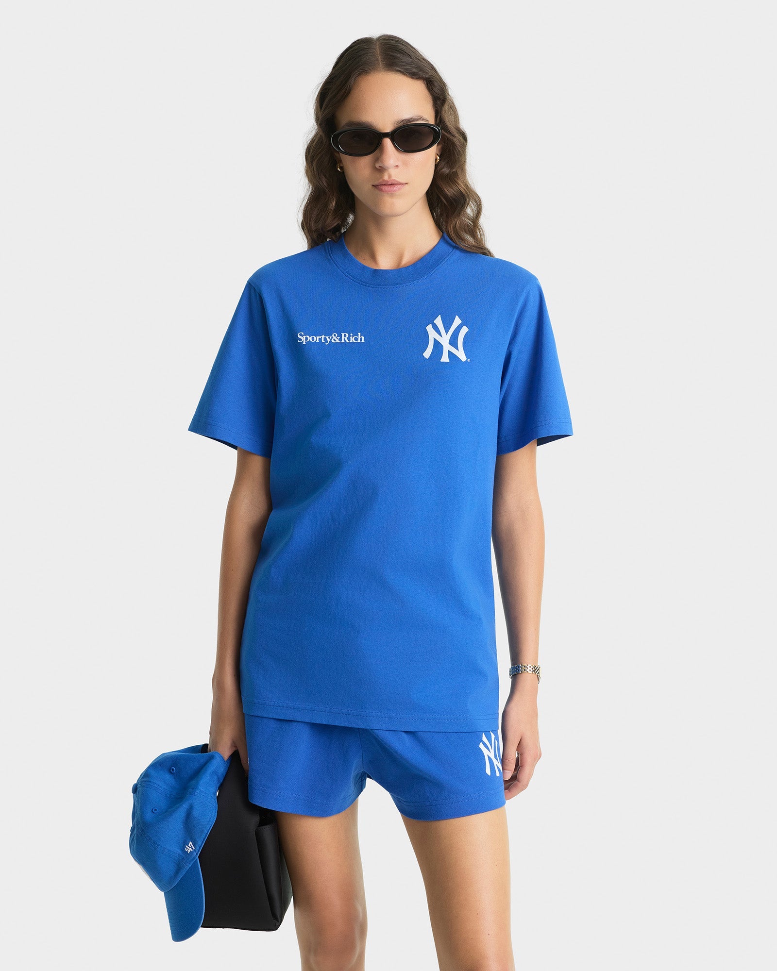 Slugger T-Shirt - Team Blue & White