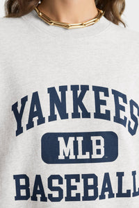 Sweatshirt Yankees Ivy imprimé - Fire Red