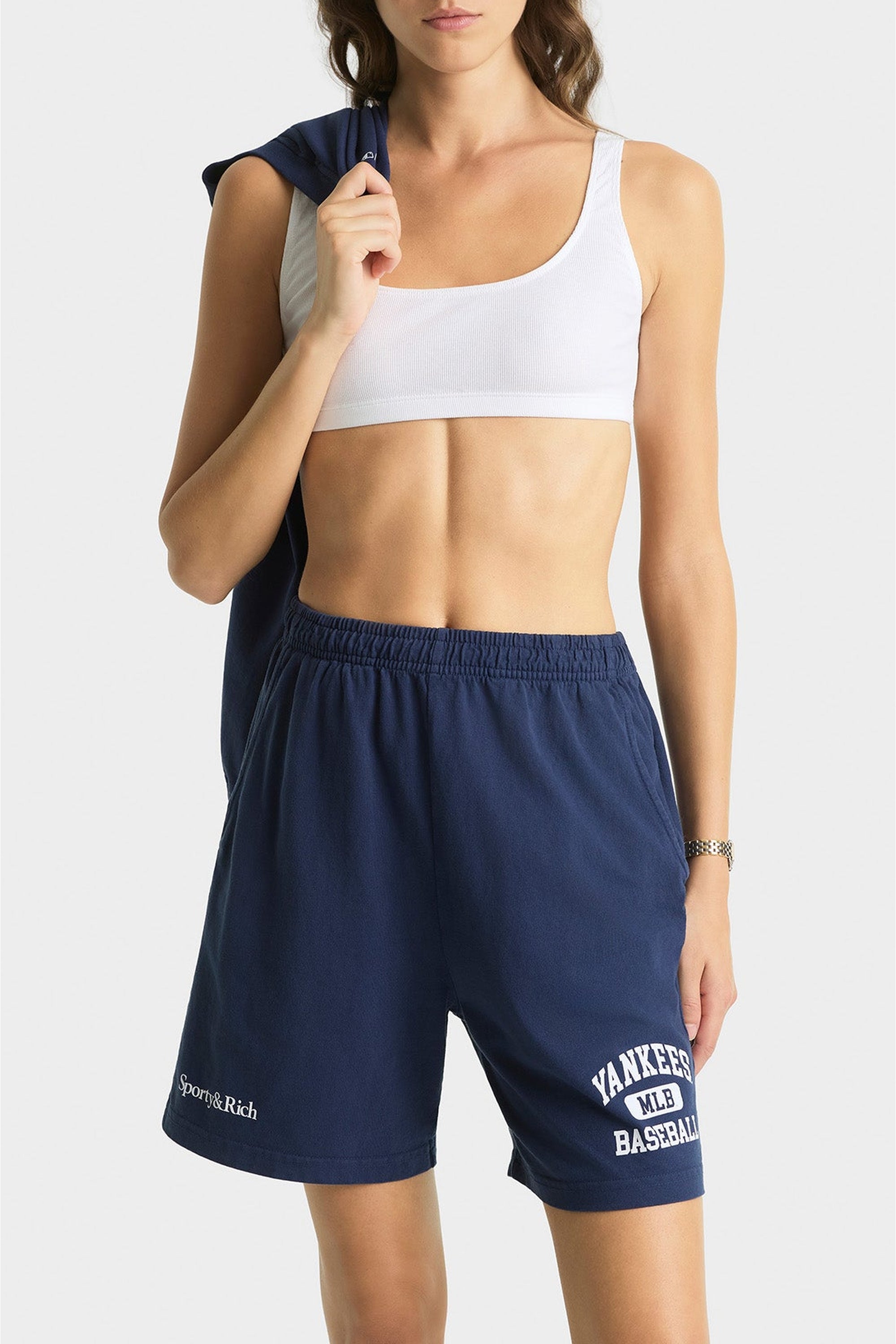 Bermuda Yankees Ivy à poches - Dark Navy