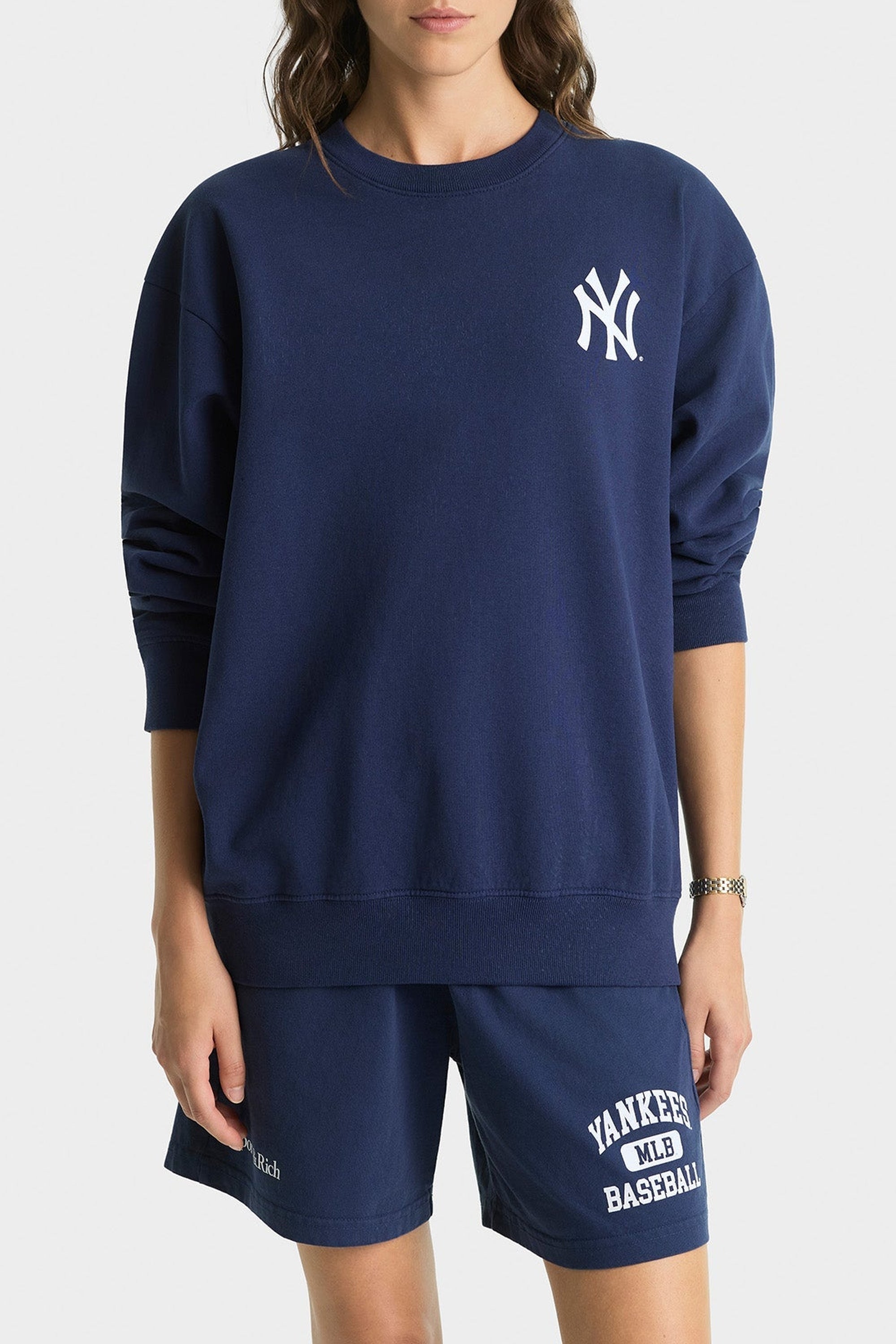 Sweatshirt Yankees Serif imprimé - Dark Navy