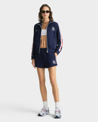 Yankees Serif Roller Short - Navy & White & Red