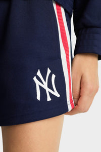 Yankees Serif Roller Short - Navy & White & Red