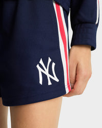 Yankees Serif Roller Short - Navy & White & Red