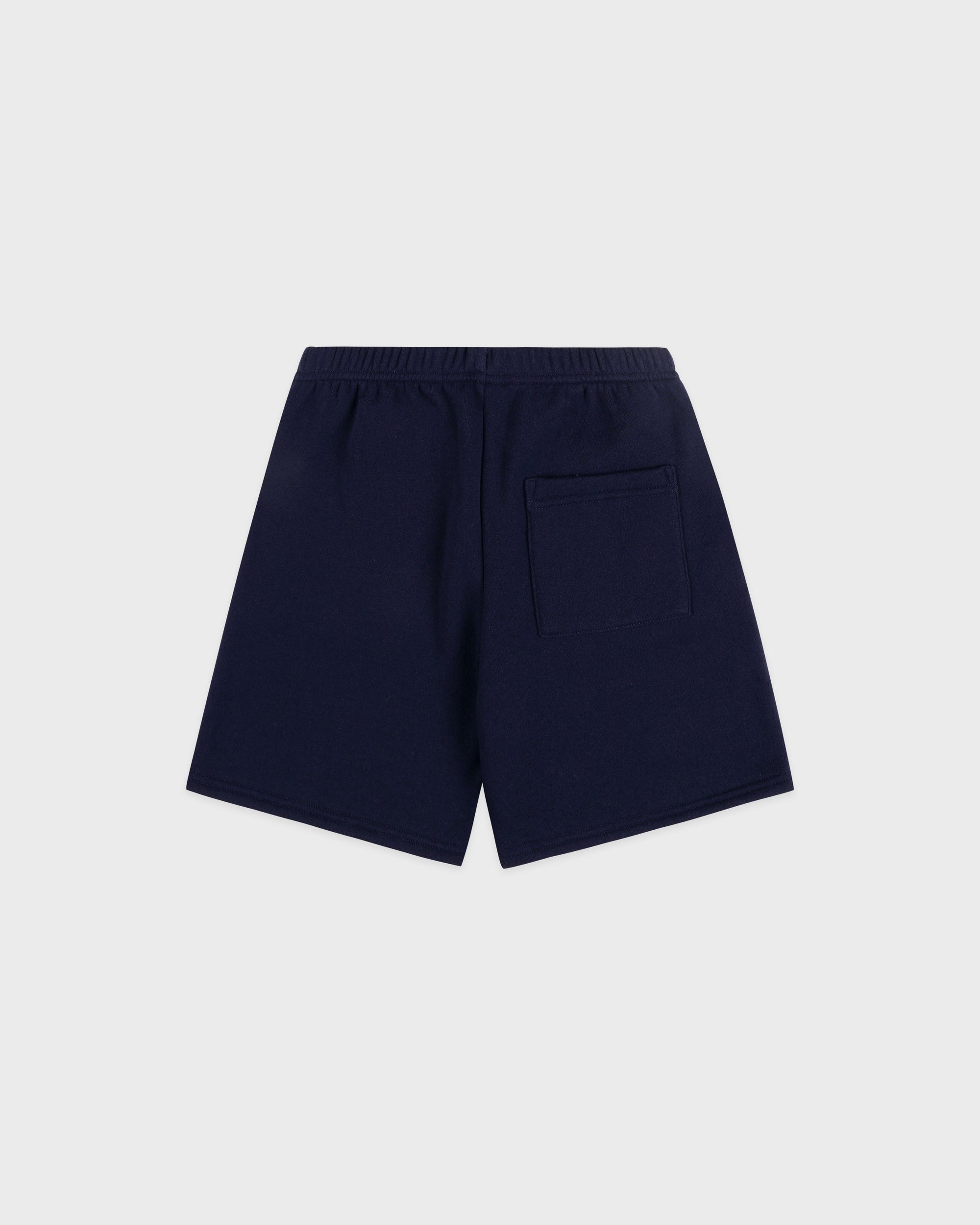 Short de sport pour enfant Serif Logo - Bleu marine foncé