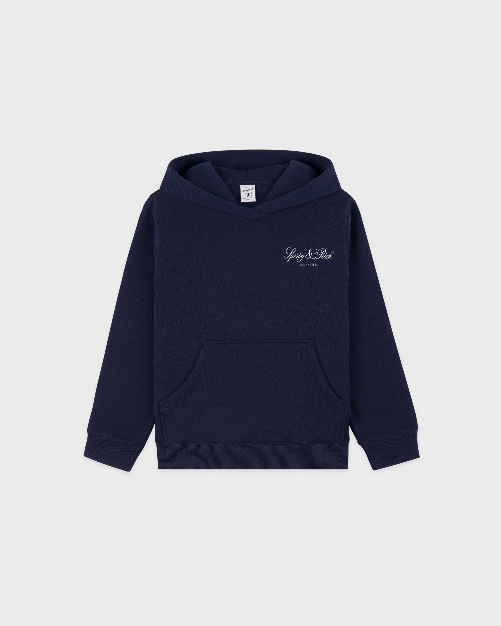 Sweat à capuche Syracuse pour enfants - Bleu marine foncé