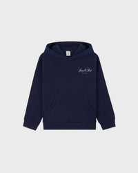Sweat à capuche Syracuse pour enfants - Bleu marine foncé