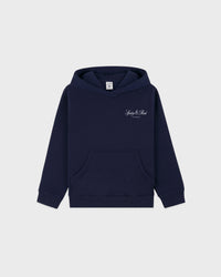 Sweat à capuche Syracuse pour enfants - Bleu marine foncé