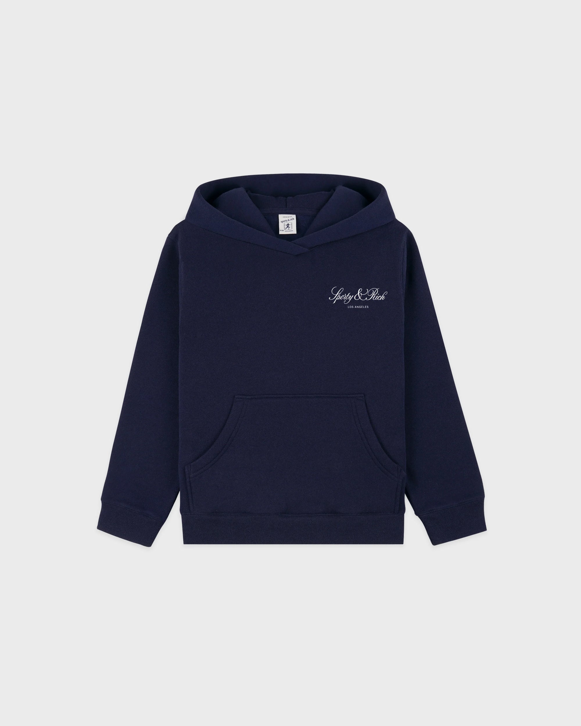 Sweat à capuche Syracuse pour enfants - Bleu marine foncé