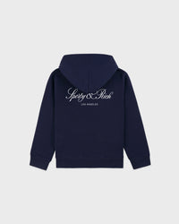 Sweat à capuche Syracuse pour enfants - Bleu marine foncé