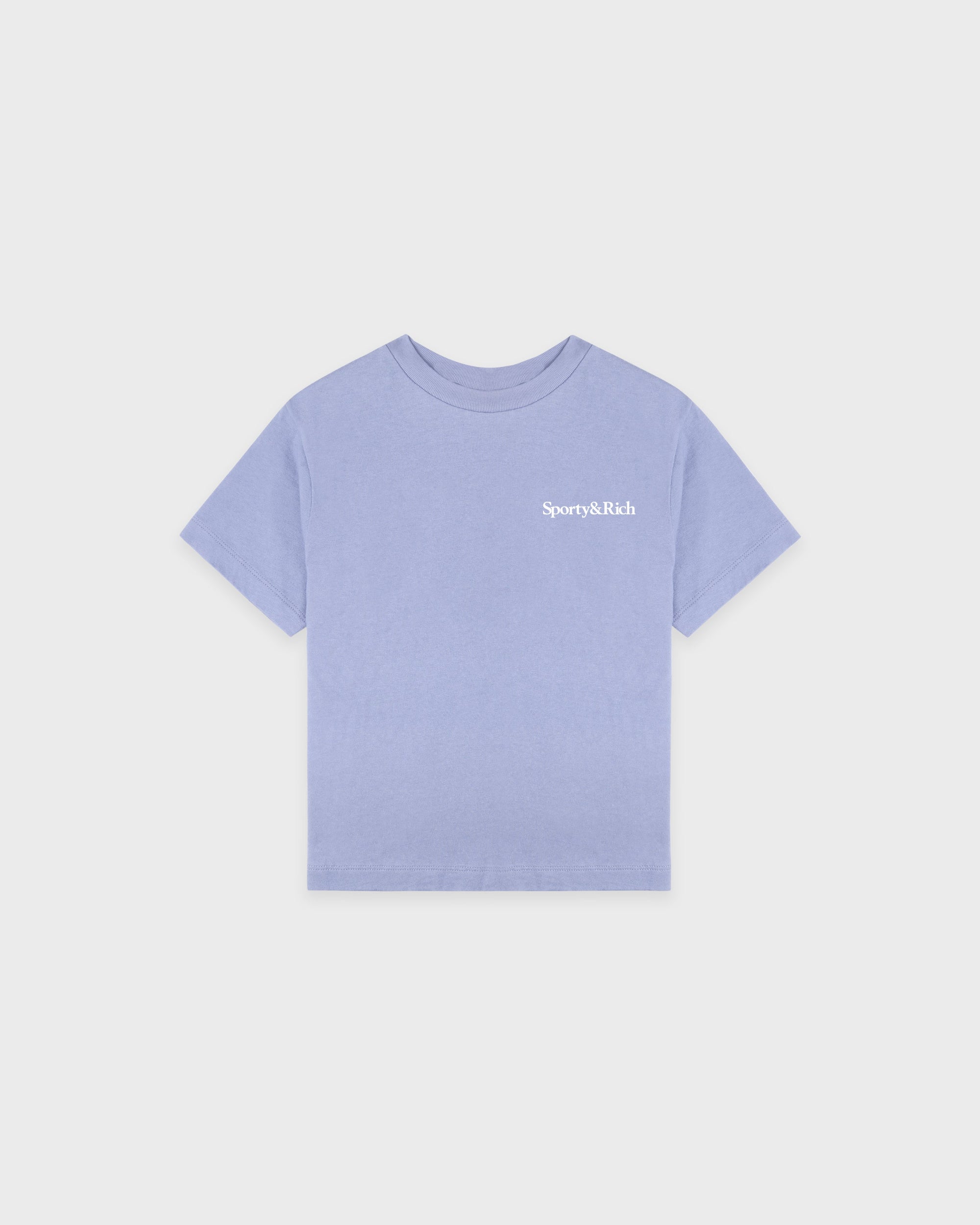 T-shirt enfant « Drink More Water » - Bleu pervenche