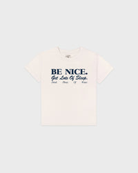 T-shirt enfant « Be Nice » - Écru