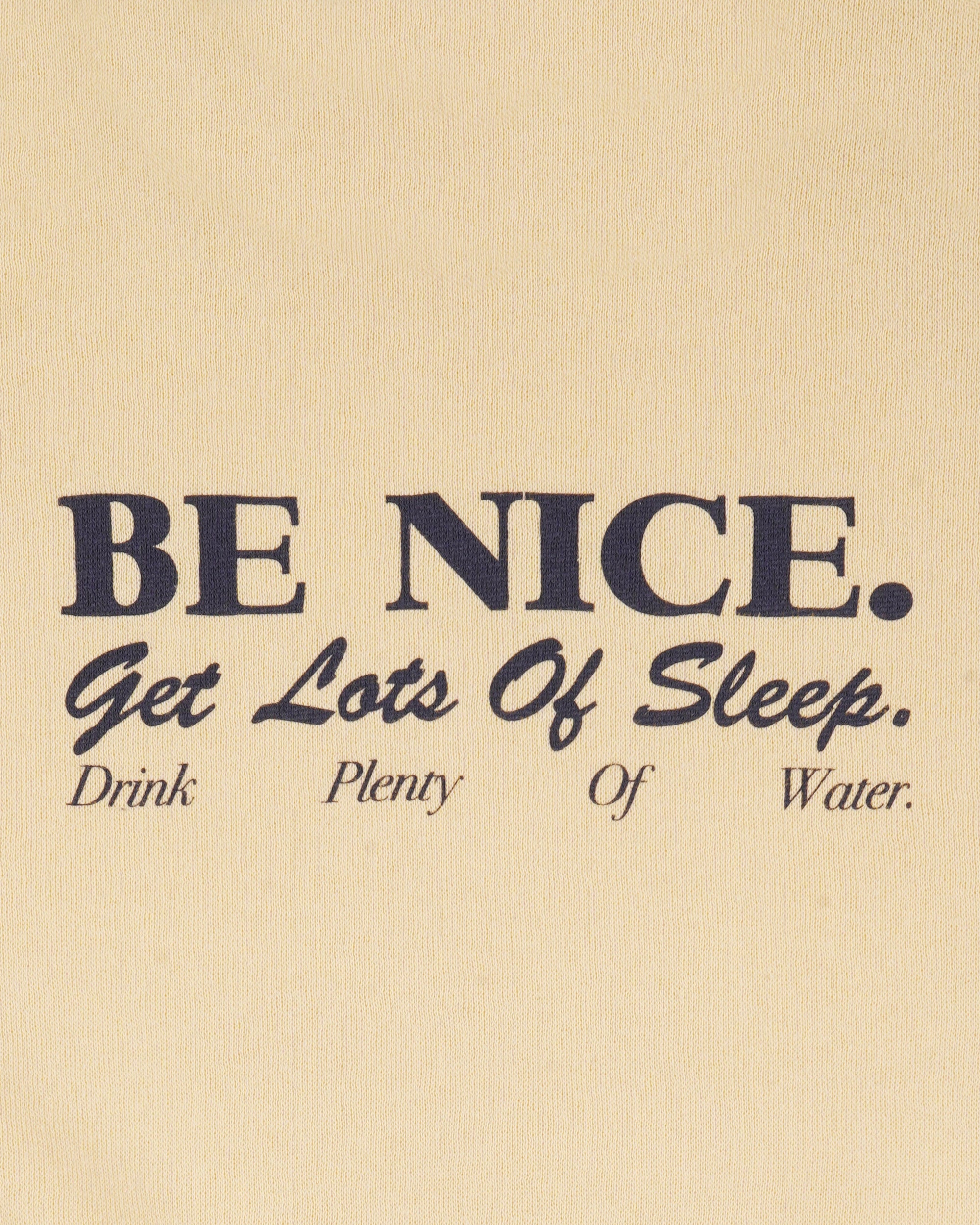 Be Nice Kids Crewneck - Almond