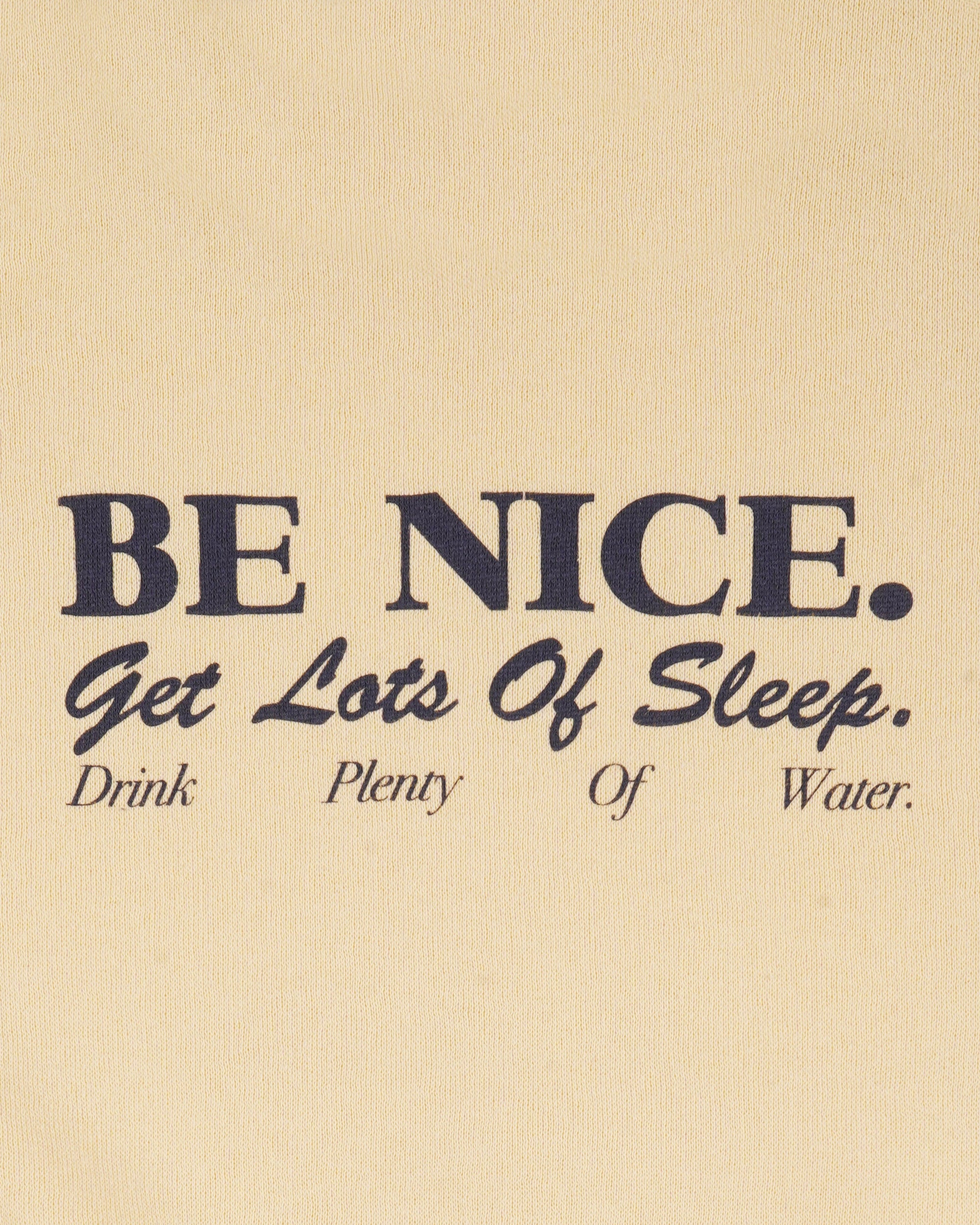 T-shirt enfant « Be Nice » - Amande