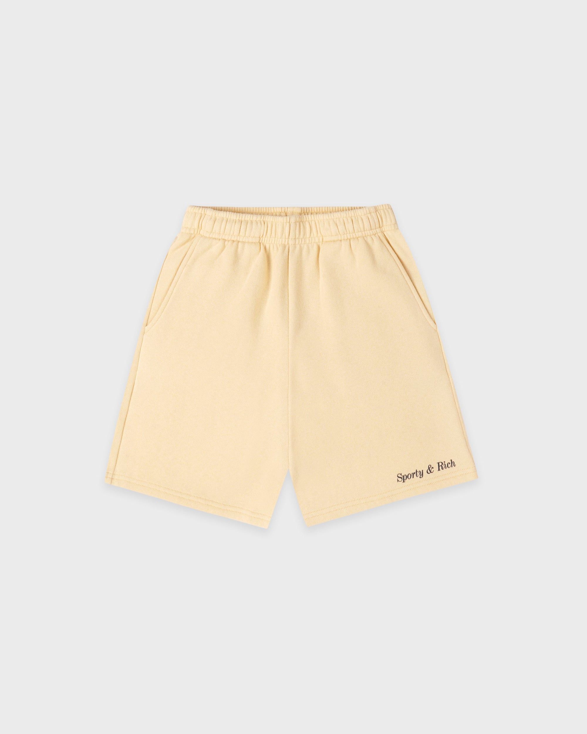Classic Logo Kids Gym Short - Almond