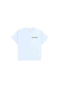 T-shirt oversize Play Tennis - Ciel