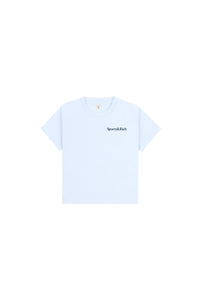 T-shirt oversize Play Tennis - Ciel