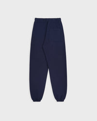 Pantalon de survêtement brodé Syracuse - Bleu marine/Blanc