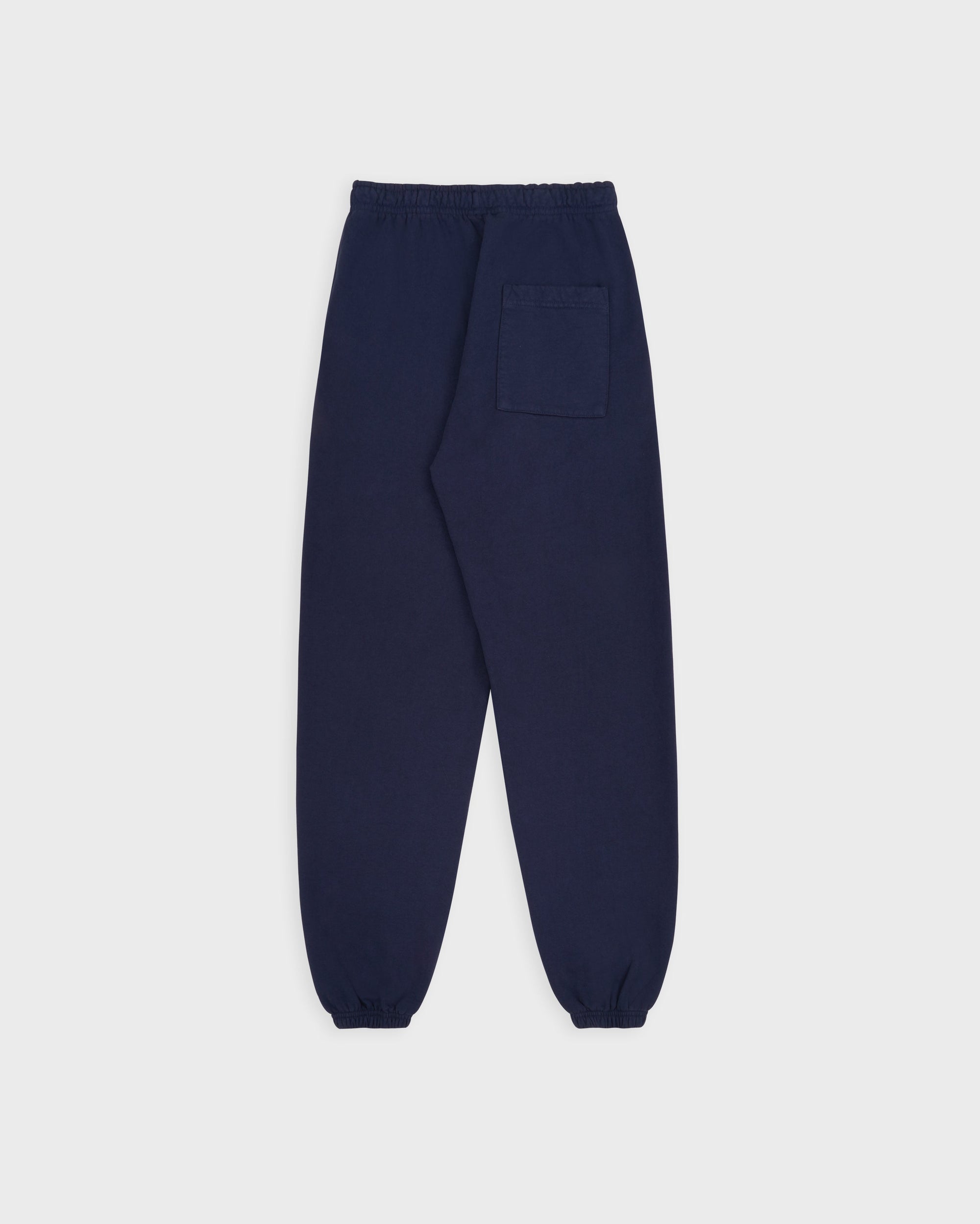 Pantalon de survêtement brodé Syracuse - Bleu marine/Blanc